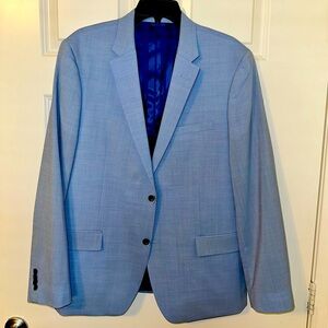 Ben Sherman tailoring, sky, blue suit. (Never Worn)